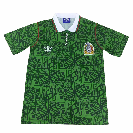 1994 Mexico Retro Home Kit Soccer Jersey